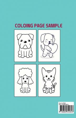 Dog Coloring Book : Dog Coloring Book For Kids 8-12 | Fun And Practical Way To Draw Dog Coloring Book Toddler