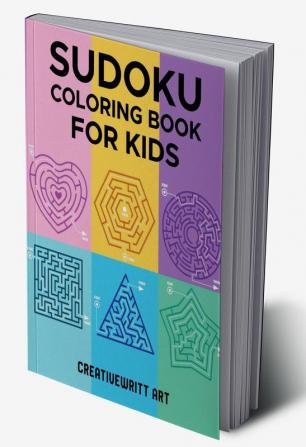 Sudoku Coloring Book For Kids : The Sudoku Activity Book For Kids | A Step-By-Step Guide To Sudoku For Children