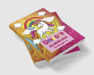 Unicorn coloring book for kids ages 4-8 : Amazing coloring &amp; activity book for kids | Unicorn coloring pages for girls ages 4-8 | Kids Coloring Book Gift