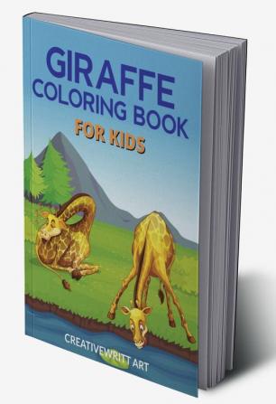 Giraffe Coloring Book For Kids : Giraffe Book