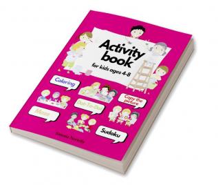 Activity book for kids ages 4-8