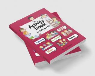 Activity book for kids ages 4-8