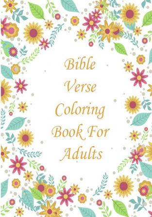 Bible Verse Coloring Book for Adults