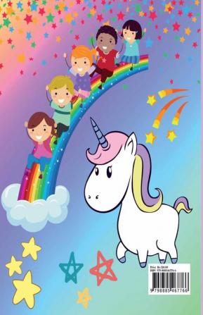 Unicorn Coloring Book For Kids Ages 4 -8 : A Fun and Educational Children’s Workbook for Unicorn Coloring