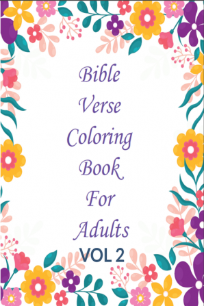 Bible Verse Coloring Book for Adults - Vol 2