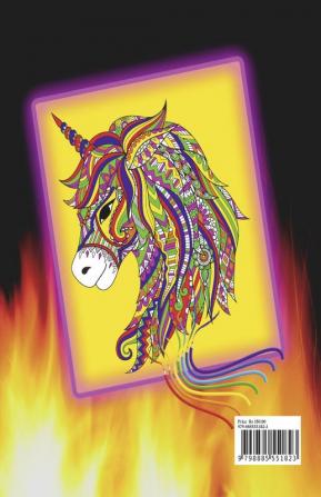 Unicorn Coloring Book : For Adults