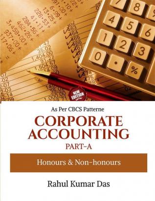 CORPORATE ACCOUNTING : As Per CBCS Pattern