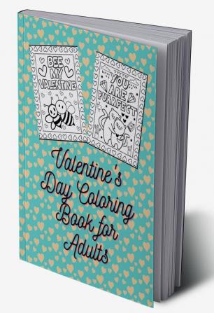 Valentine's Day Coloring Book for Adults