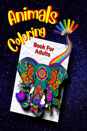 Animals Coloring : Mandala Book for Adult