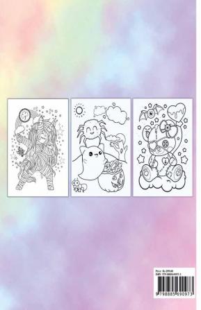 Creepy Kawaii Coloring Book For Kids : Cute Spooky And Horror Pastel Goth Coloring Pages For Adults Teens &amp; Children All Ages. Creepy Satanic &amp; Gothic Creatures Illustrations And Charact...