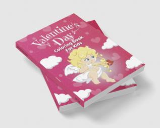 Valentine's Day Coloring Book for Kids : 50 Cute Images For Kids: Beautiful Animals Hearts Gnomes &amp; More!