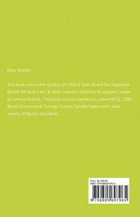 Concept of Science-Term 2 : CBSE Board Term-2 Notes