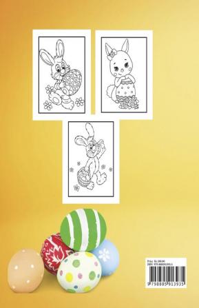 Easter Coloring Book For Kids 4-8 years : Have Fun With The Easter Bunny &amp; The big Easter Bunny Coloring