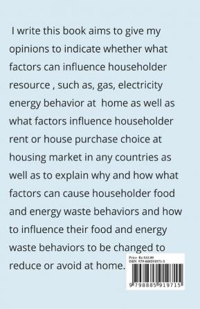 Factors Excite Householder Consumption