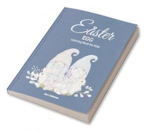 Easter Egg Coloring Book for Kids : My Easter Coloring Page for Children with Gnomes