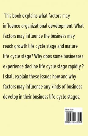 Factors Influence Organizational Development