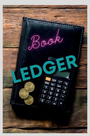 Ledger Book Record IncomeExpnses and Finances120 Pages6 inches by 9 inches