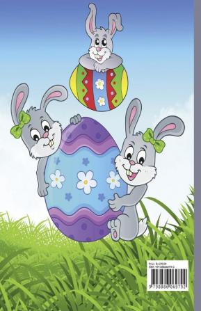 My first Easter coloring book : Cute and nice Coloring Book for Toddlers 90 pages to have fun learn and color age 1-3 2-4 years