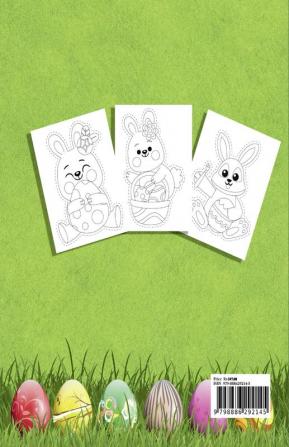 Easter Scissor Skills Activity Book : Amazing fun game for kids to learn scissors and drawing skills