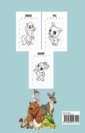 How To Draw Animals For Kids Ages 4-8 : A perfect and fun guide to teaching children to draw.