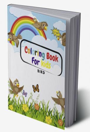 Coloring Book for Kids Bird Coloring Book for Kids and Preschoolers