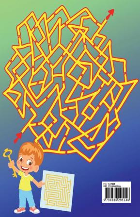 Unicorn Mazes for Kids : Mazes Activity Book Ages 4-8 | Workbook for Games Puzzles and Problem-Solving | Fun First Mazes for Kids