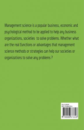 Learning Organization Management : Science