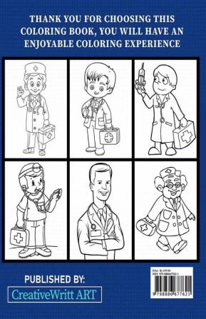 Doctor Coloring Book For Kids