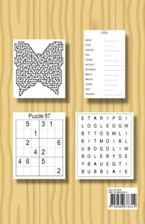 Game On! Awesome Activities for Clever Kids : Ultimate Logic Puzzle Challenges for Kids Activity Book brain games Includes: maze sudoku word scramble word search puzzle | Ages 8-10 10-12 12-14