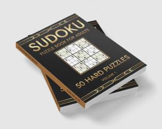 Sudoku Puzzle Book for Aduls Volume 1 : 50 Hard Puzzles