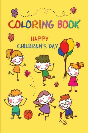 Happy Children's Day : Coloring Book