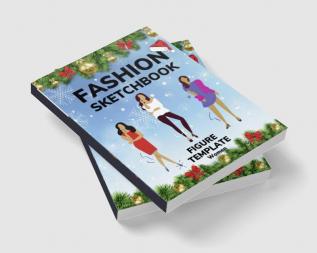 Fashion Sketchbook Figure Template Women : Large Female Figure Template for quickly Sketching Your Fashion Design Styles and Building Your Portfolio (Drawing Books Fashion Books Fashion Design Bo...