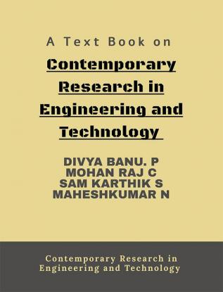 Contemporary Research in Engineering and Technology