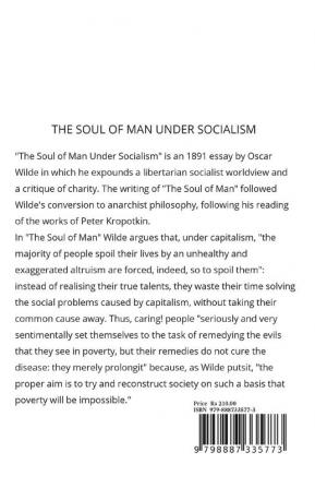 THE SOUL OF MAN UNDER SOCIALISM