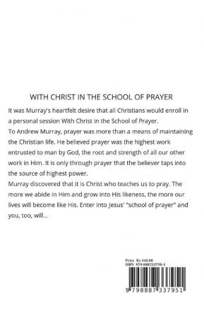 WITH CHRIST IN THE SCHOOL OF PRAYER.