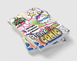 Blank Comic Book. : Create the Best stories and Draw your own Comics. Comic Book Journal Notebook with 120 diffrent panels and 15 layouts for 8 different stories to bring your imagination to life! .