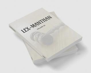 LEX-MANTHAN [VOLUME-23]