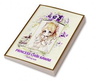 Princess Chibi Kawaii : coloring book for relaxation perfect for girls