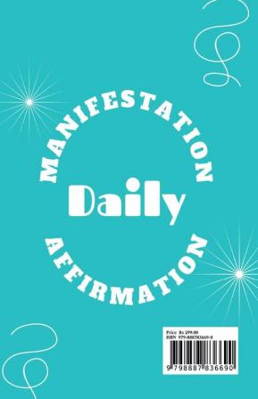 Daily Affirmation Journal 5 Minutes Affirmation Practice for Mindfulness Manifestation