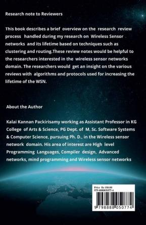 A Research Note Wireless Sensor Networks - Clustering approach