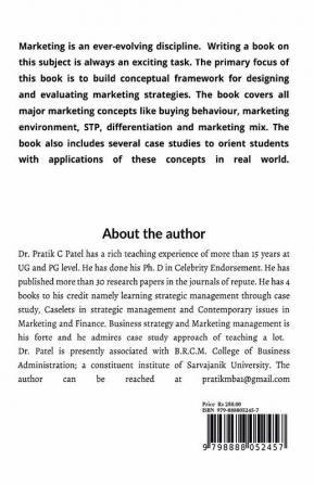 Marketing Management Text and Cases