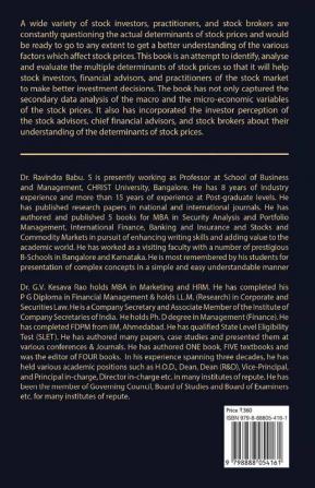 Determinants of Stock Prices in India with Reference to NSE