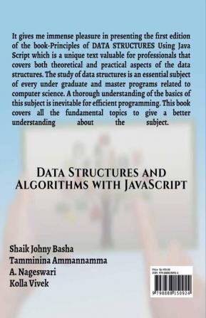 Data Structures and Algorithms with JavaScript