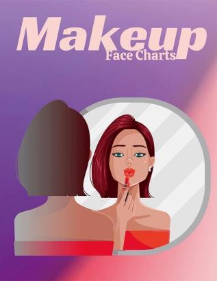 MAKEUP FACE CHARTS : Makeup Face Chart Worksheets.