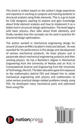 Structural Analysis with Finite Elements : A Basic Structural Analysis and Design Optimization Course