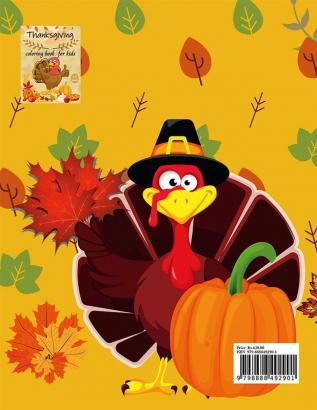 Thanksgiving activity book for kids : A fun book with lots of activities coloring Pages Puzzles Mazes Dot to Dots word search and More