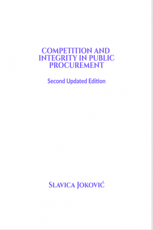 COMPETITION AND INTEGRITY IN PUBLIC PROCUREMENT-SECOND UPDATED EDITION