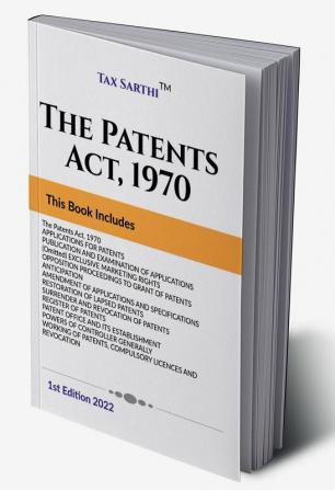 The Patents Act 1970 | 1st Edition 2022