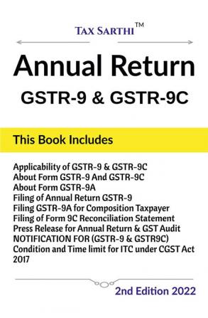 Annual Return | GSTR-9 & GSTR-9C | 2nd Edition 2022