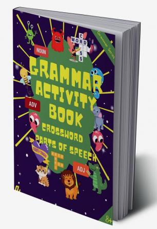 English Grammar Activity Book - Parts of Speech - Level 2 (Crossword Puzzle 8-10 years)